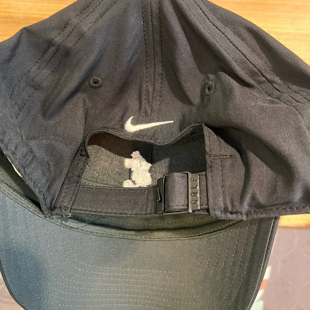 Disney Parks Mickey Mouse Baseball Hat Nike Legacy 91 Dri-fit Black Adjustable